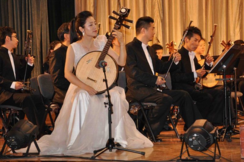 海南海口三亚中阮表演