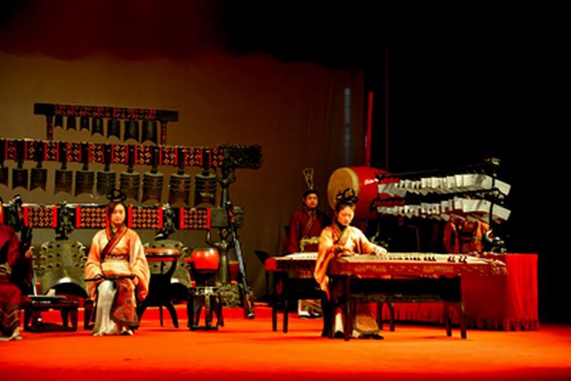 海南海口三亚编钟表演