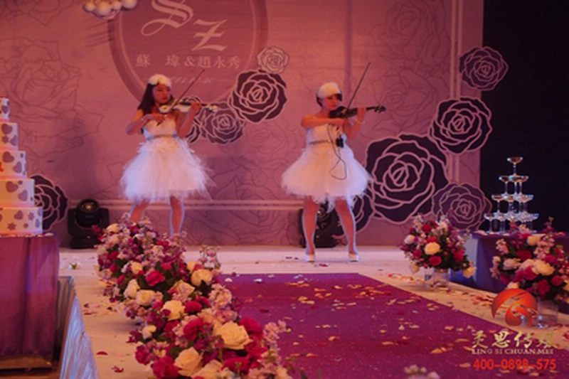 海口灵思承接婚庆演出小提琴表演