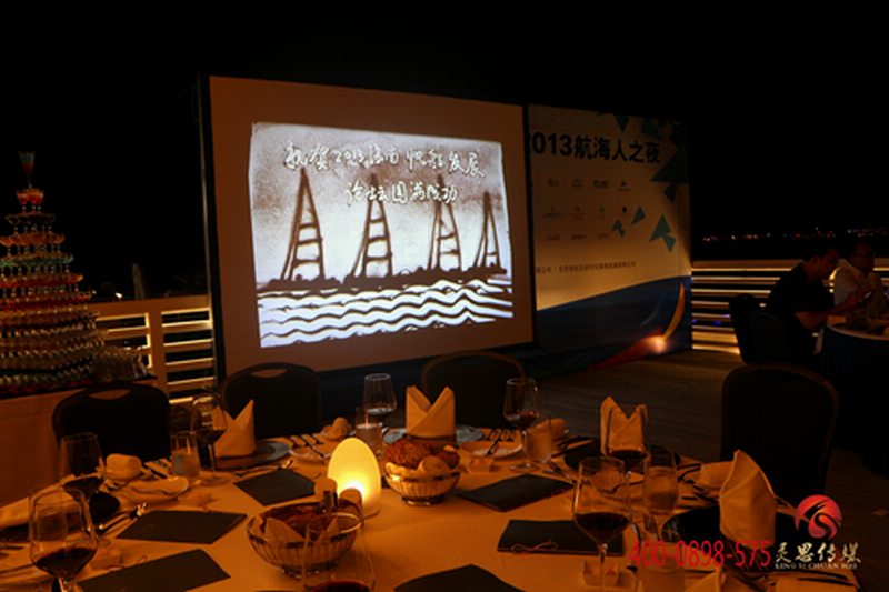 海南海口三亚沙画表演提供